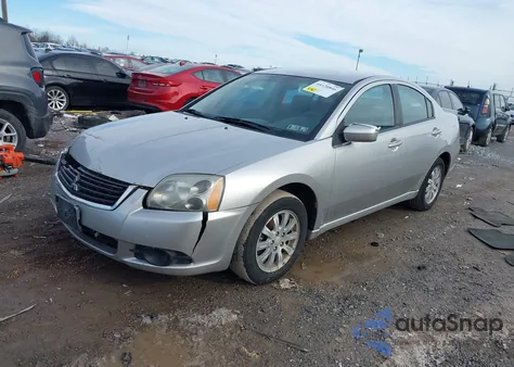 2009 Mitsubishi Galant Es/Sport Edition from USA, damaged, VIN 4A3AB36F89E006590